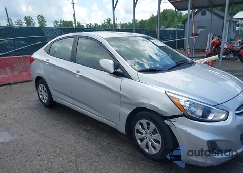 2015 Hyundai Accent Gls из США, поврежденный, VIN KMHCT4AE9FU881333